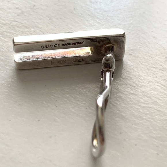 Gucci sterling silver clip on earrings - Picture 3 of 6